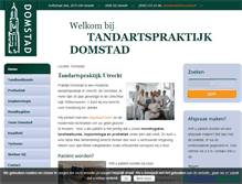 Tablet Screenshot of praktijkdomstad.nl